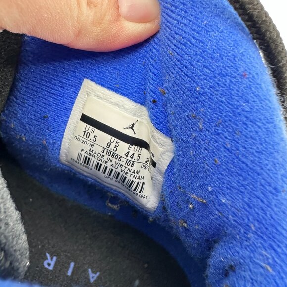 Nike Air Jordan 10 Retro Orlando Men Size 10.5 310805 108 White Black Royal Shoe - Picture 10 of 11